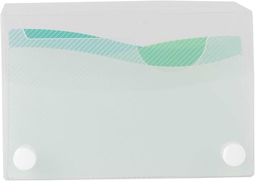 Miniatura 6 de Filexec Products Wave 50484-2028 tarjetero en forma de carpeta, 3 x 5 pulgadas, 4 unidades