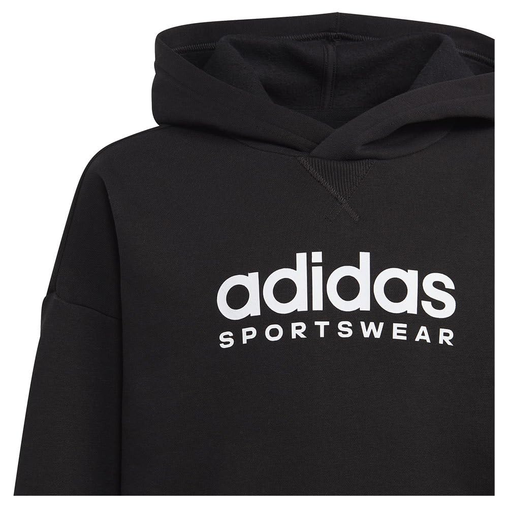 adidas J all Szn HD Felpa Unisex-Bimbi