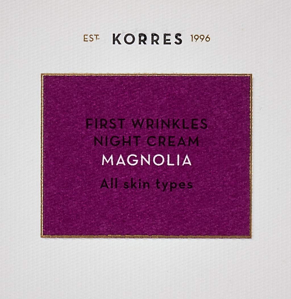 korres magnolia night cream