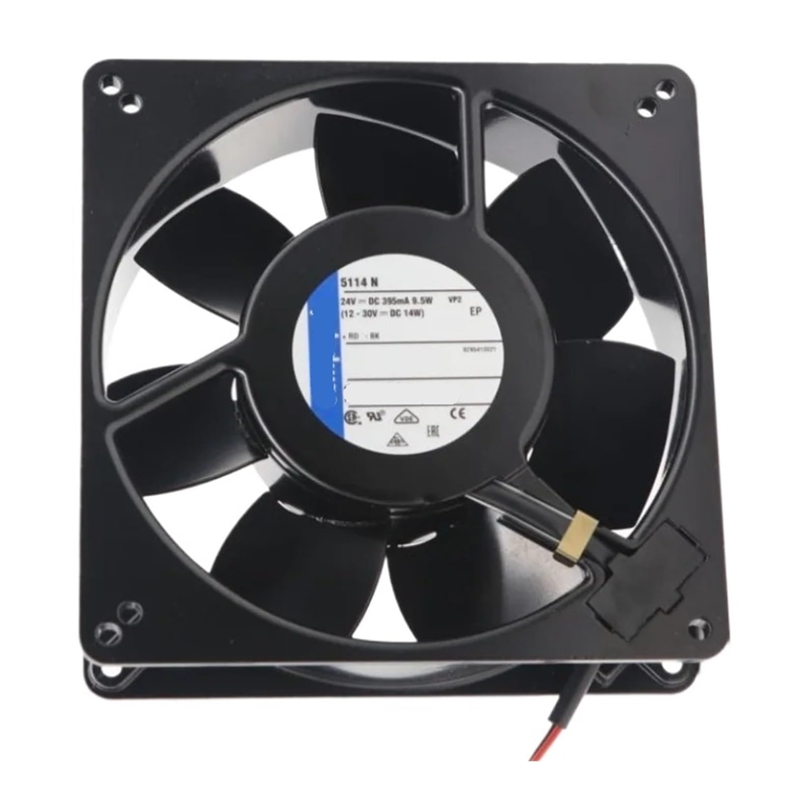 Cxdfrser One Color Typ5114n 24V Dc 9W 135 * 135 * 38Mm 0.38A Cooling Fan