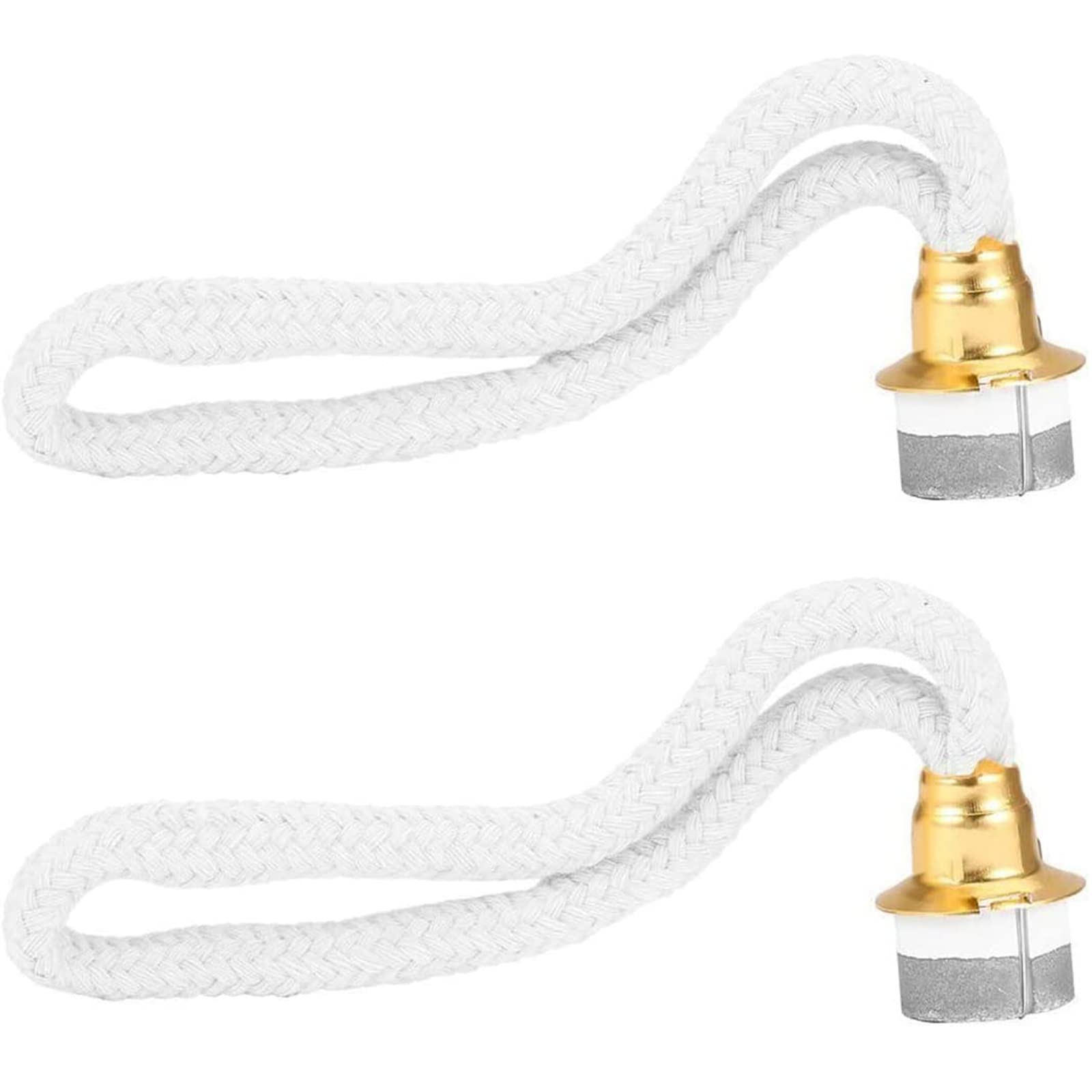 Ulable 2 pcs Lámpara de Aceite de Fragancia de Repuesto, Mecha, difusor catalítico, aromaterapia, 16 * 1.8 cm