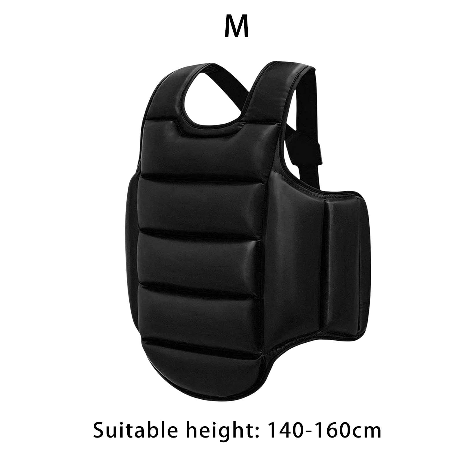 harayaa Reversible Taekwondo Protector Chaleco Rib MMA Boxeo Karate para Sanda, Mujeres Hombres, Niños, Muay Thai,