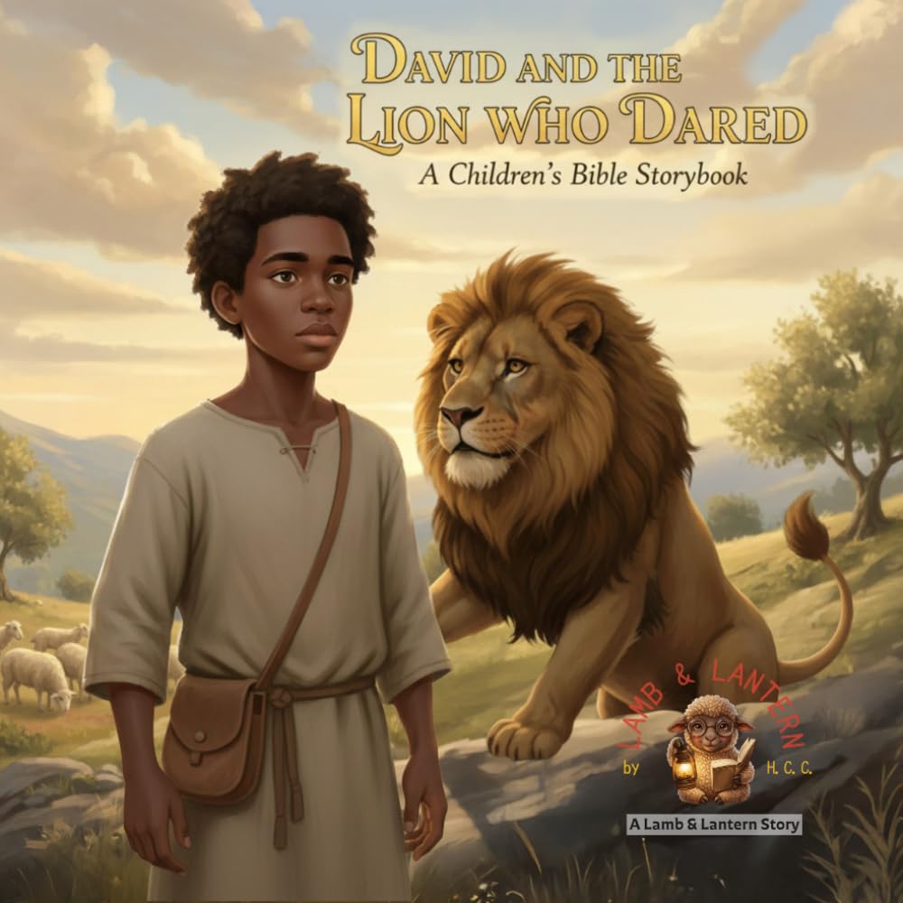 David and The Lion Who Dared: A Children's Bible Storybook (Lamb & Lantern Stories)