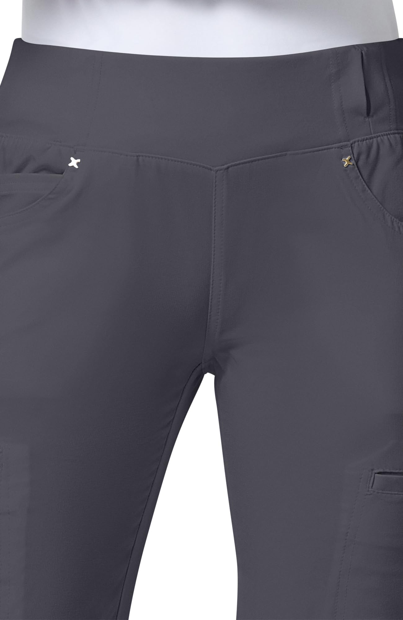 Cherokee Damen Medizinische Schlupfhose Iflex Mid Rise Straight Leg Schlupfhose