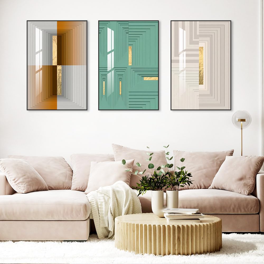Amazon.com: Wall Art for Living Room Bright Style Minimalist Wall Art ...