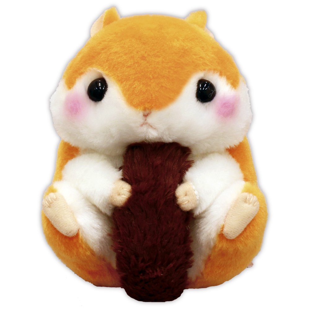Amazon.co.jp: ころはむコロンぬいぐるみ りすまる [並行輸入品