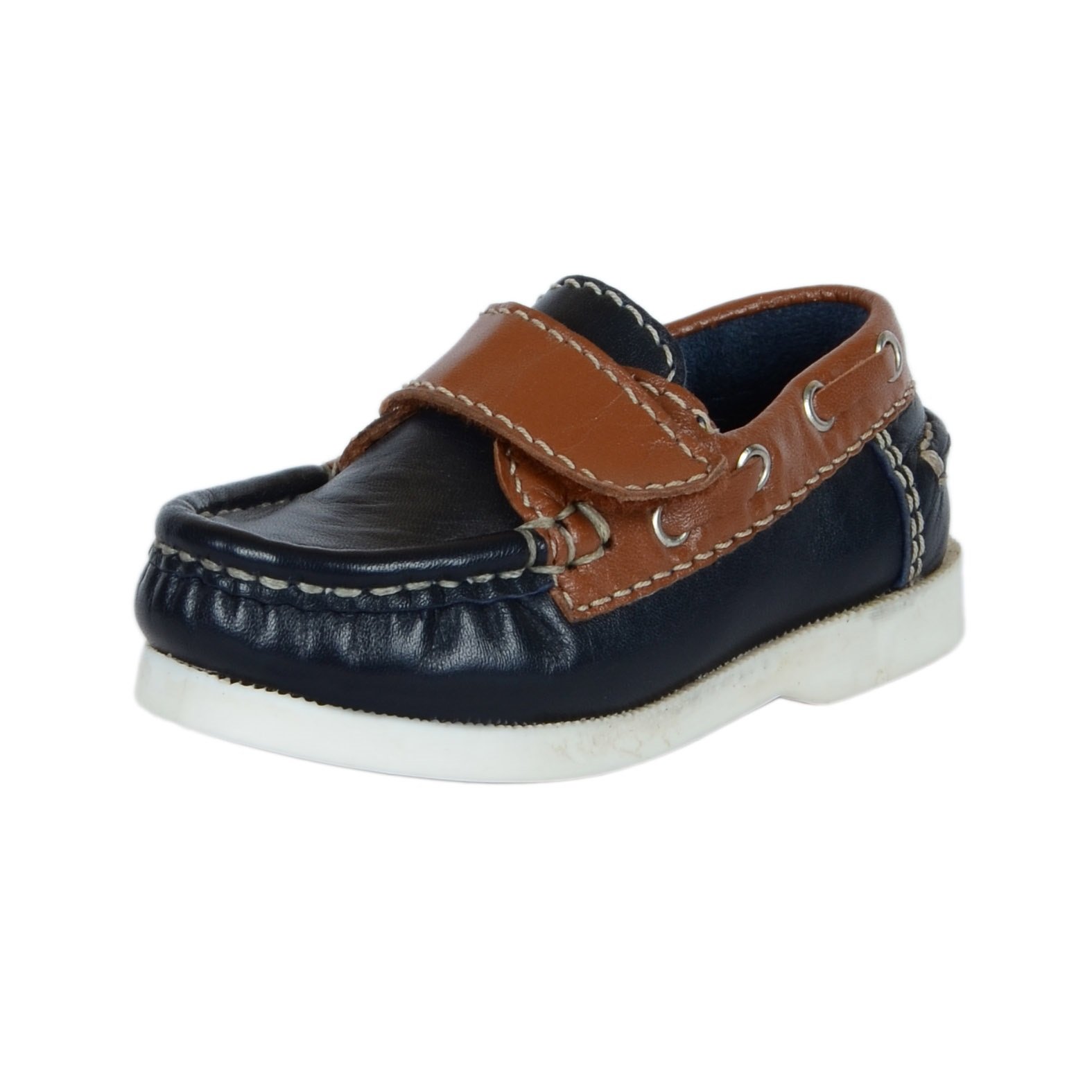 Teddy Toes Boy's Brown Leather Shoes 4C UK