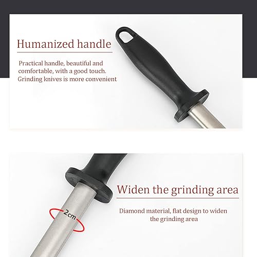 Miniatura 3 de Afilador de cuchillos de pezuña, cuchillo ovalado de caballo, herrador de pezuña, herramienta de afilado de varilla, cuchillo de corte de pezuña,