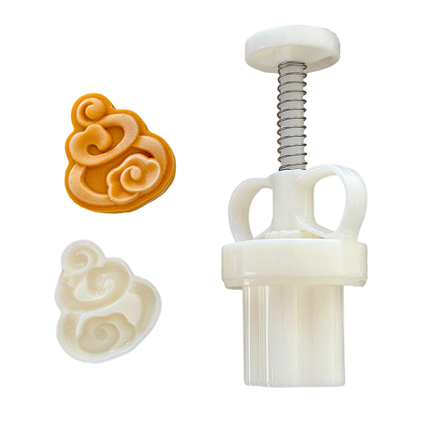 Elnwnnkc Easy Demold 30g Gourd Cake Molds Intricate Gourd New Year Dessert Molds for Authentic Festival Pastries Designs Designs