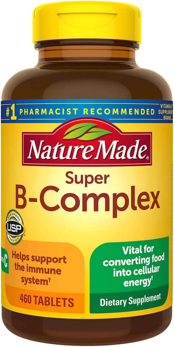 N.ature M.ade Super B-Complex with C 460Tablet (CH) (B0D3VJYB47) Amazon Price History, Amazon Price Tracker