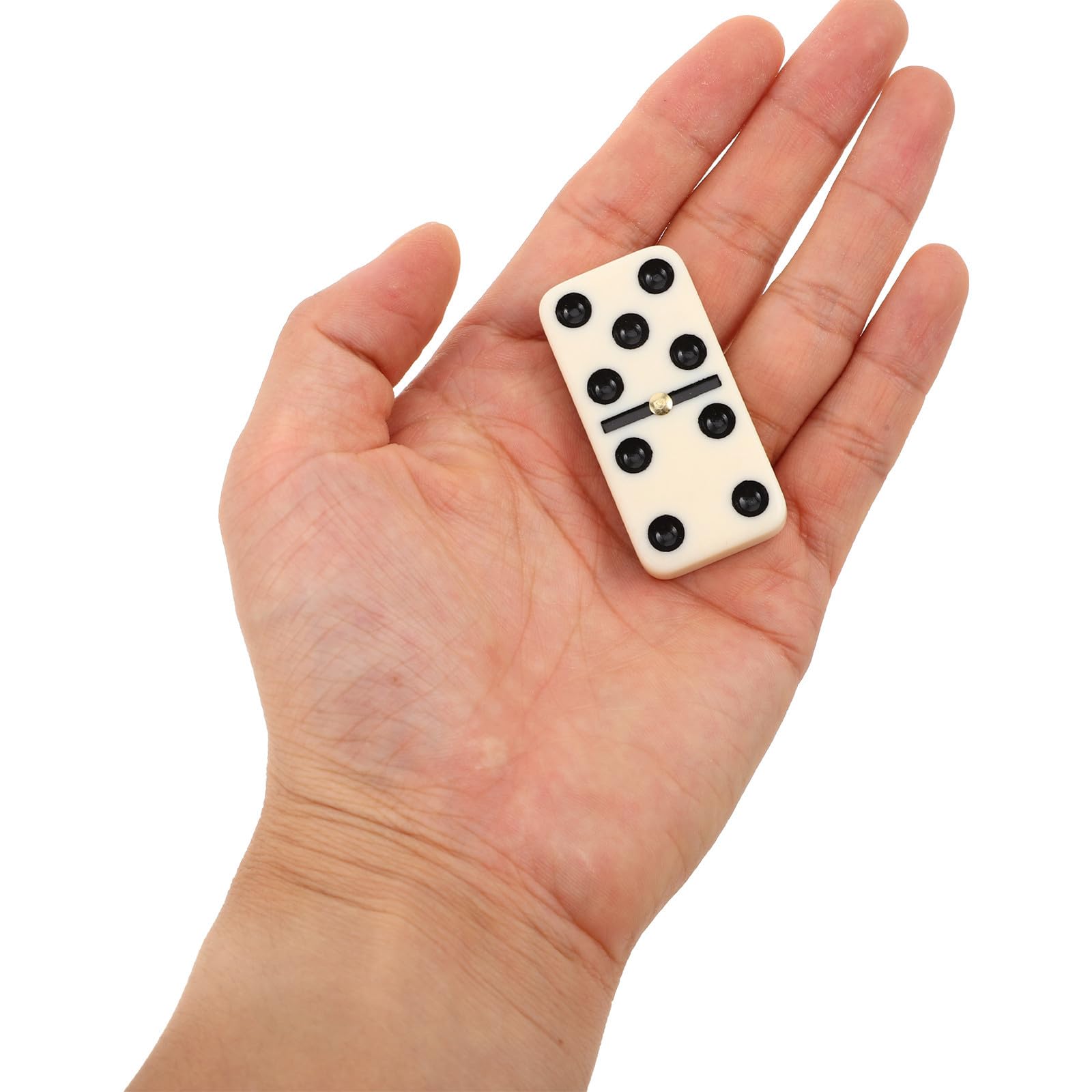 Set Domino Portatile 28 Tessere con 4 Supporti e Custodia