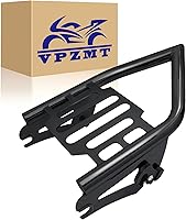 Vista 9 de Portaequipajes de montaje desmontables para Harley Touring, Road King, Road Glide, Electra Glide, Street Glide Kit de soporte de asas traseras