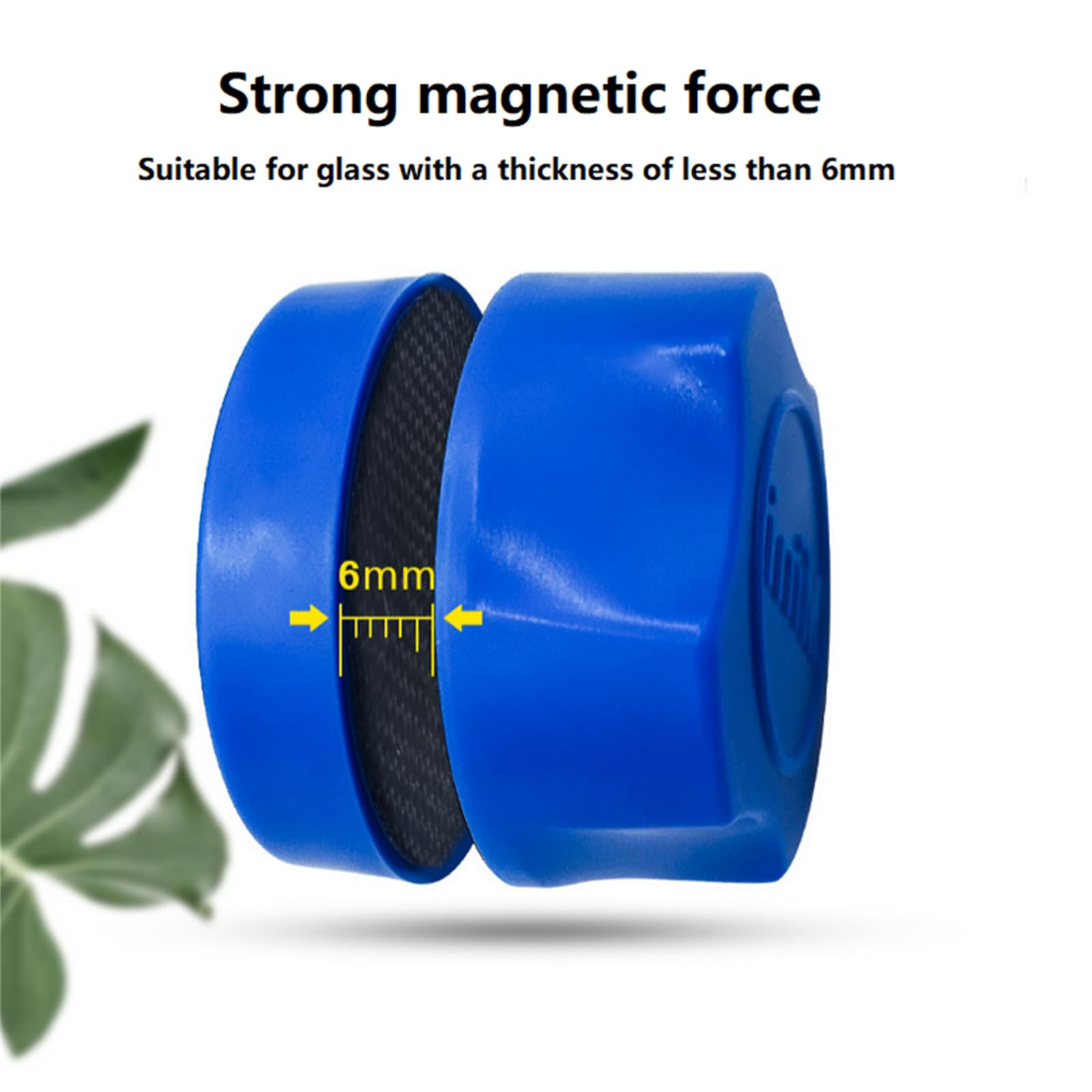 DAGIJIRD Aquarium Cleaning Tool Magnetic Brush Fish Tank Glass Cleaner, Mini Aquarium Glass Cleaner Magnetic Brush