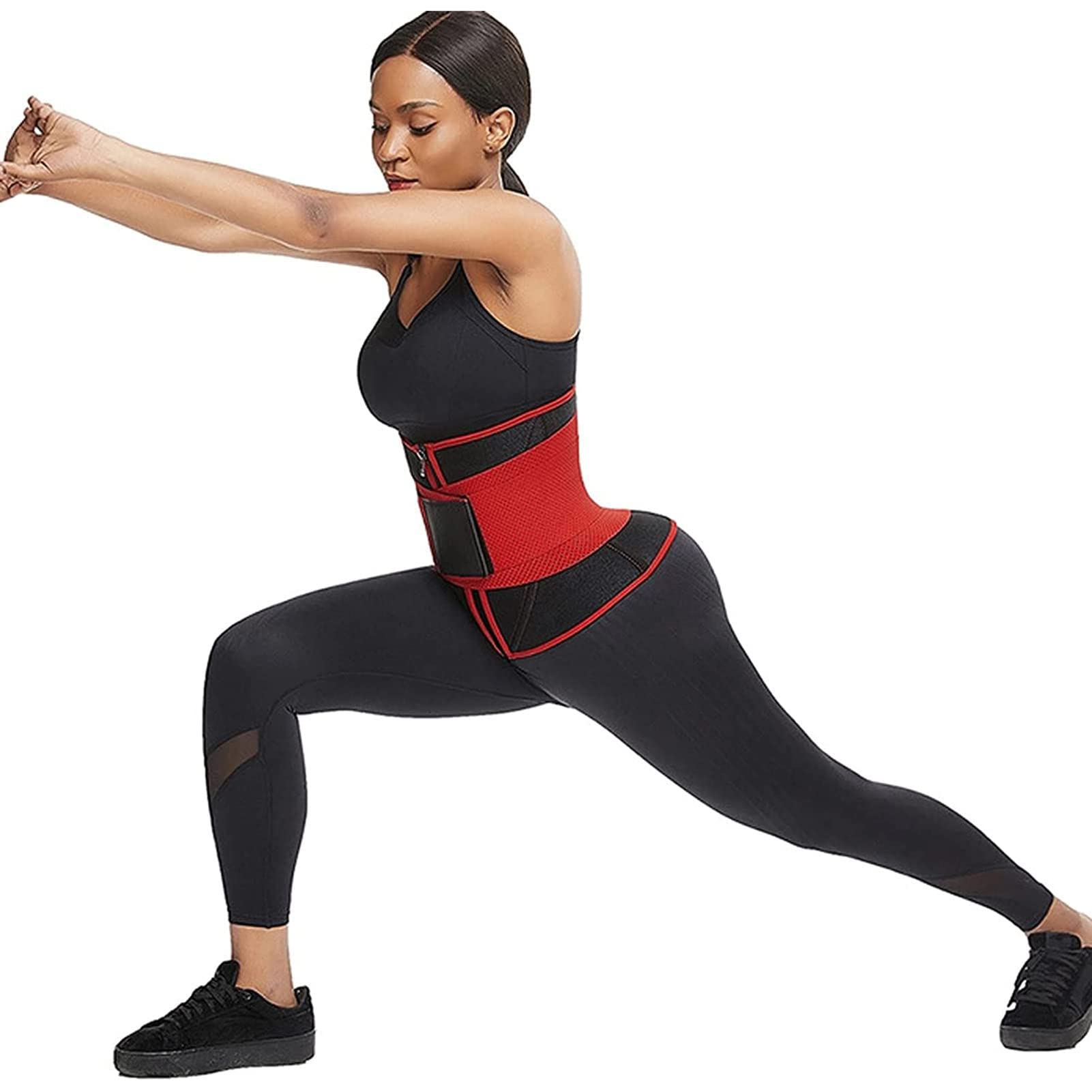 Cintura addominale, fascia elastica di supporto regolabile per recupero post-partum, cintura postnatale traspirante per modellare la pancia