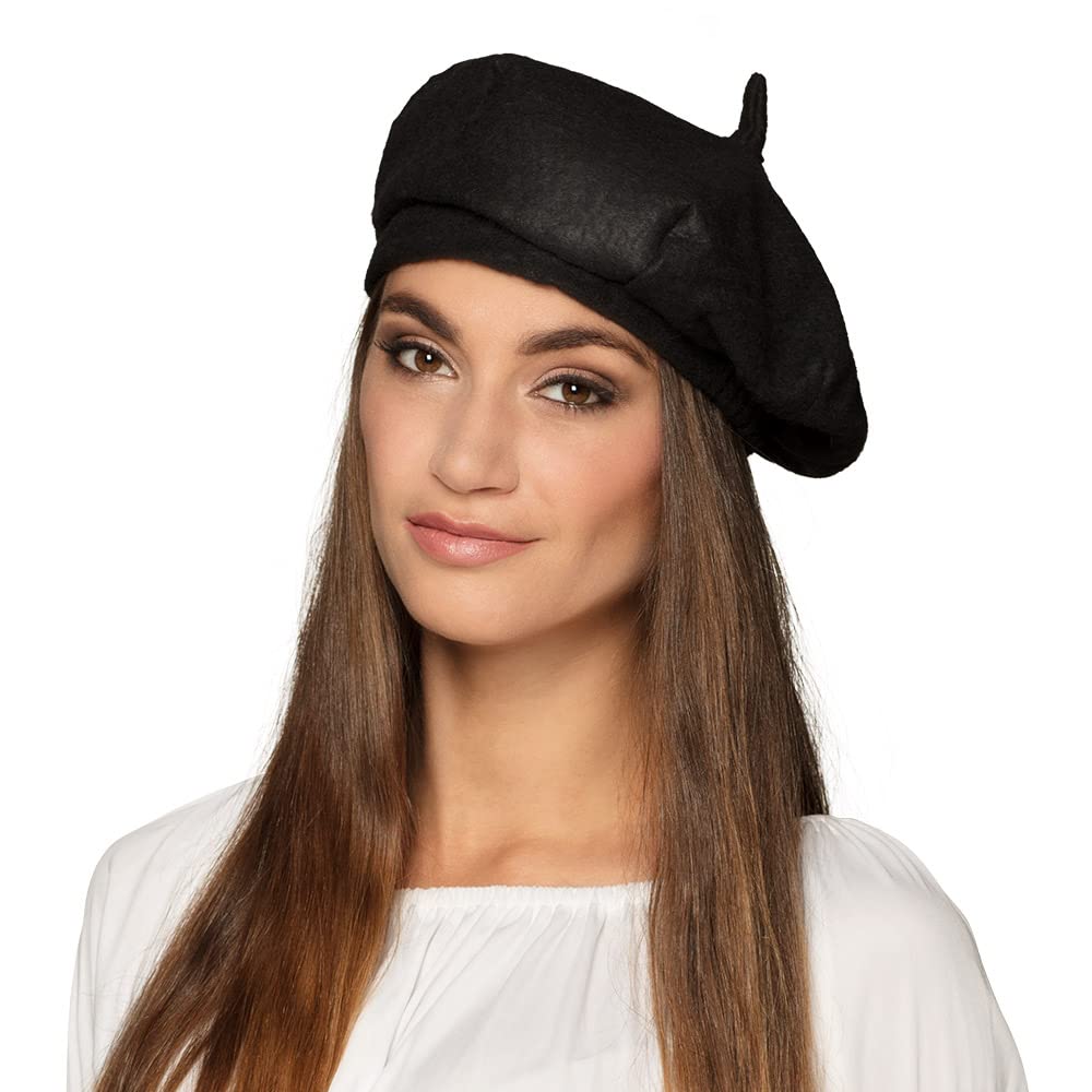 Boland - gorra, fieltro, sombrero, gorro, Francia, artista, pintor, tocado, accesorio, disfraz, carnaval, fiesta de disfraces