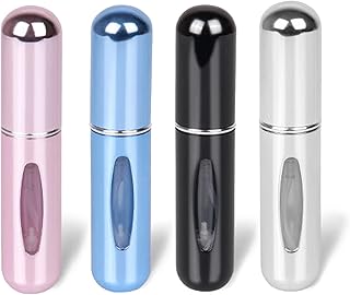 4 PCS Perfume Travel Spray Bottle，5ml Portable Mini Refillable Perfume Atomizer Bottle Empty Perfume Spray Bottle Fragrance Atomizer Perfume Atomiser Bottles Perfume Bottle Scent Bird Perfume Case