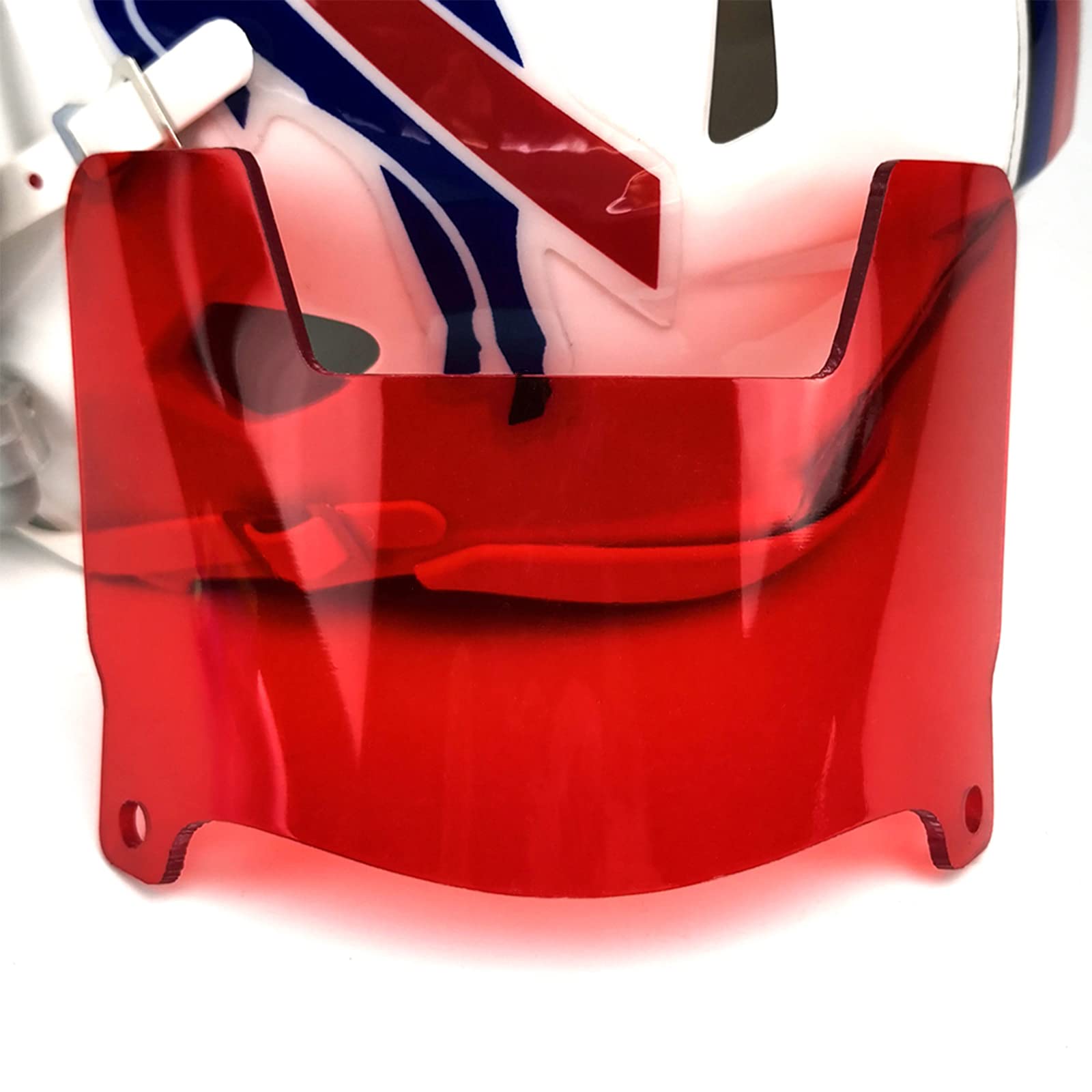 Amazon.co.jp: ミニフットボールヘルメットバイザー クリア クリップ