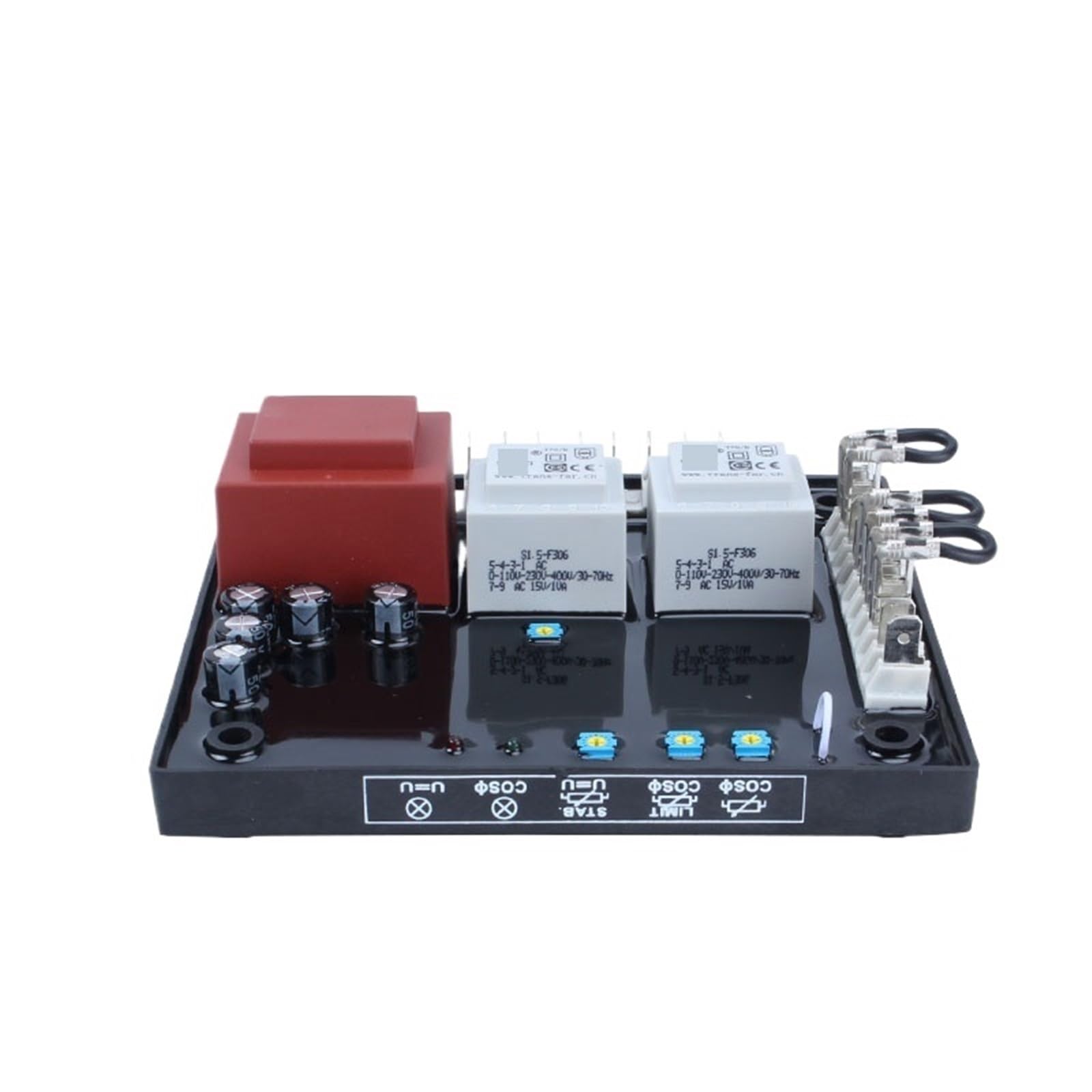Generador sin escobillas AVR R726, regulador automático de voltaje, componente electrónico, estabilizador control potencia