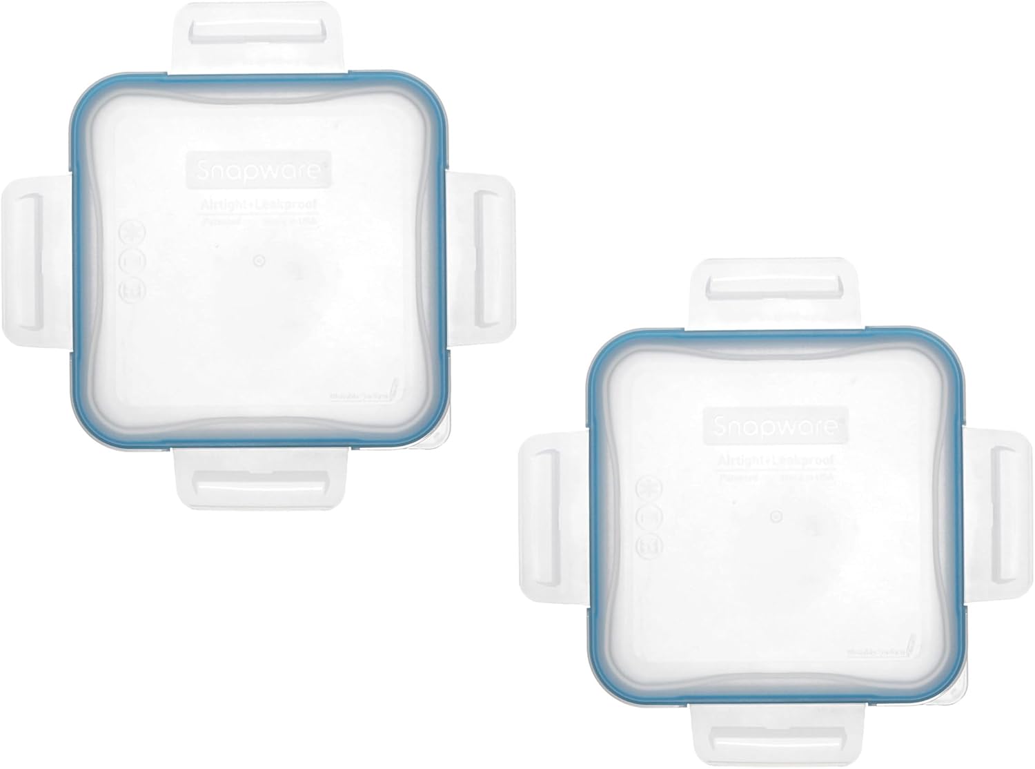 Snapware 8704-PC 4 Cup Total Solutions Lid W/Blue Spruce Saltwater Gasket (2)