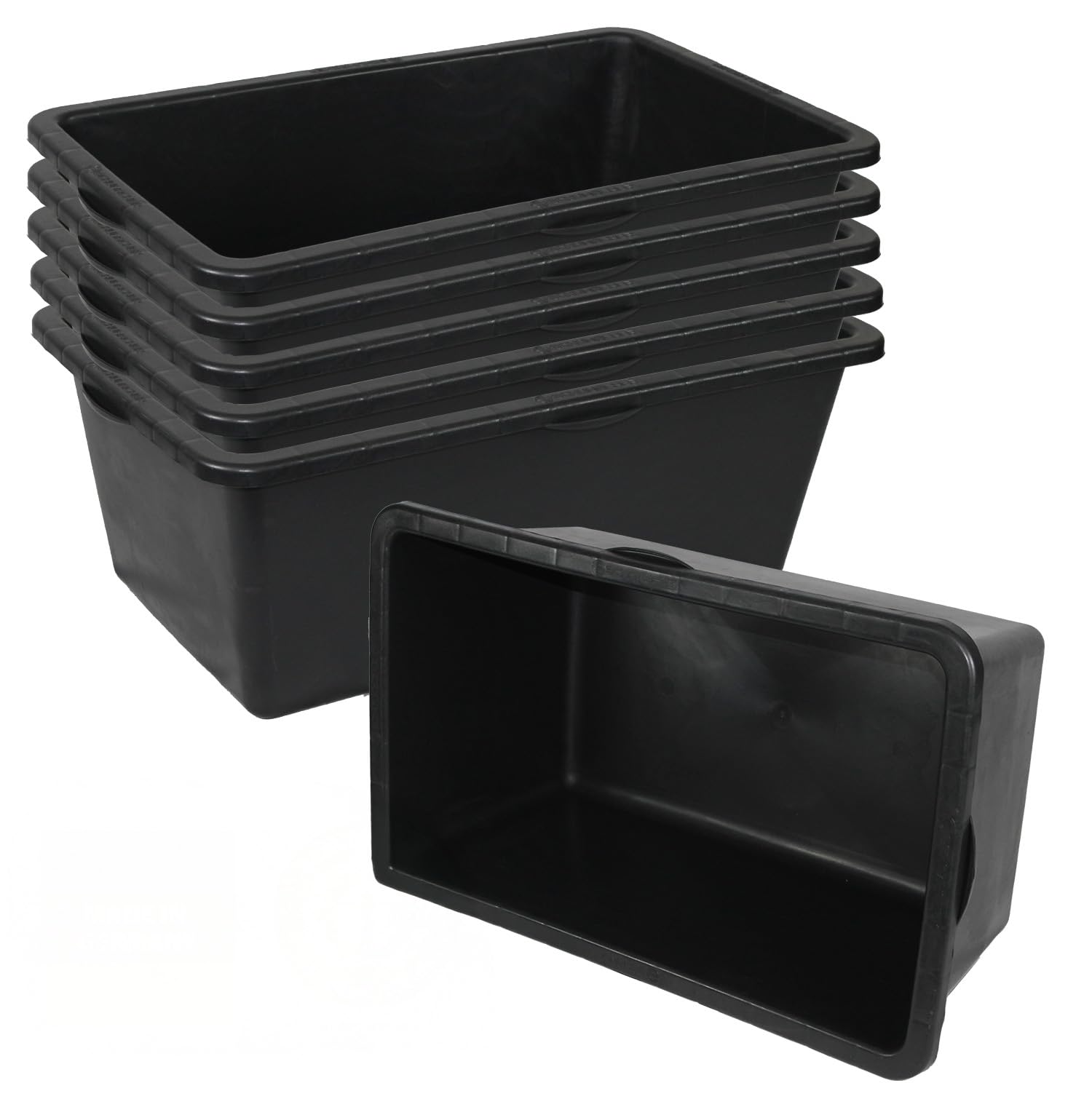 5 Stück Friesenthal Mörtelkasten/Wanne, in 60L, Made in Germany - Blauer Engel