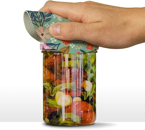 Miniatura 2 de Margarida Flowers - Abridor redondo de goma antideslizante para frascos