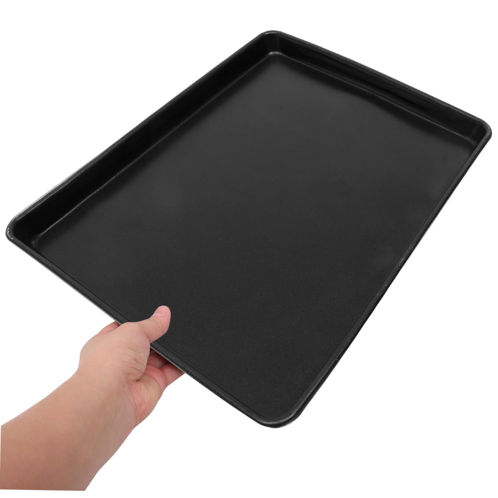 Plaque de Cuisson Rectangulaire en Alliage D'aluminium Noir