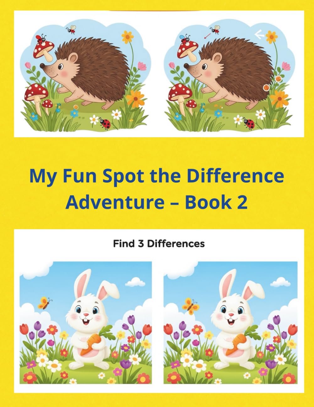 My Fun Spot the Difference Adventure – Book 2