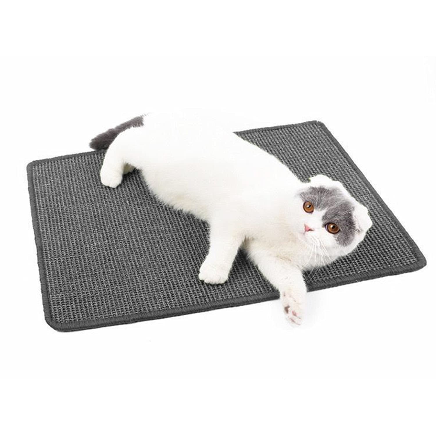 Amazon.co.jp: 猫爪 研ぎ マット 爪とぎ猫 超大サイズ 高密度 天然