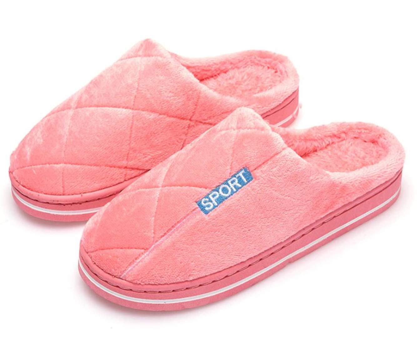 AdorazoneWomens Warm Indoor Cotton Floor Slipperss with Non-Slip Grip by Adorazone