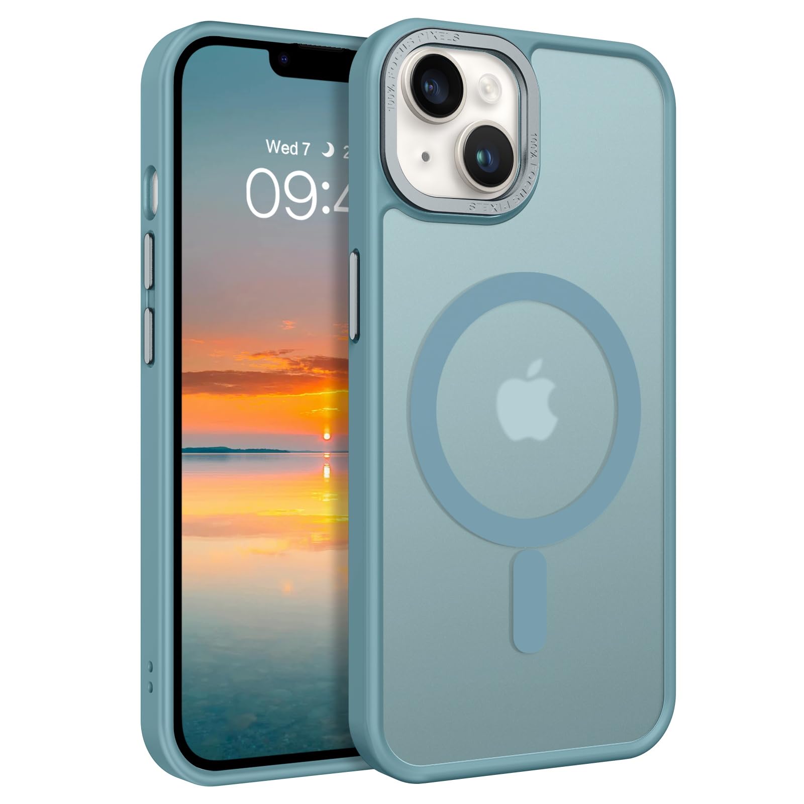 GUAGUA Funda Magnética IPhone 13 IPhone 14 Soporte, MagSafe