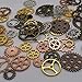 Metal Antiguo Steampunk Colgante para Hacer Manualidades, decoración de Halloween de Cosplay, Joyas Accesorio, Color Variado, 1