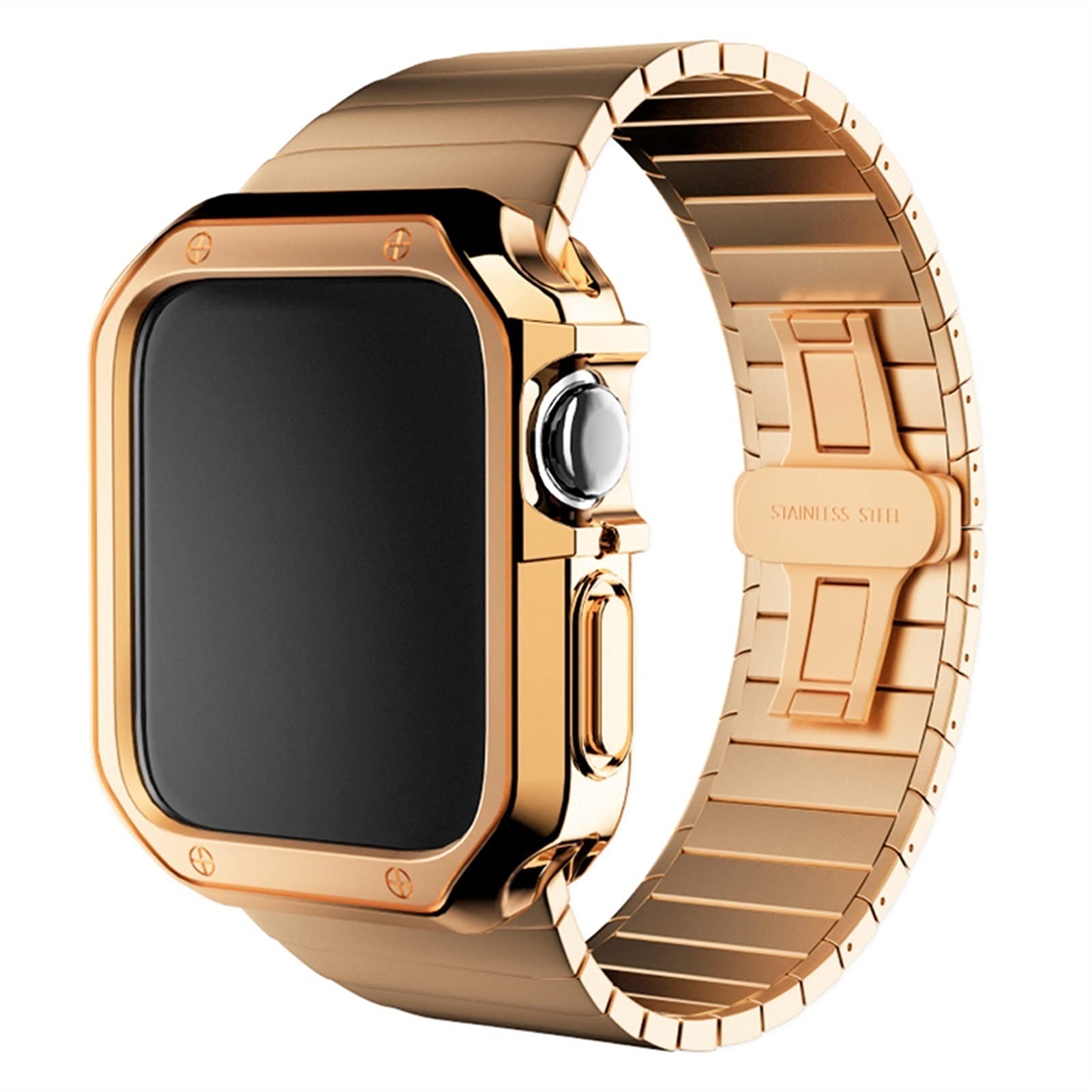 Sublimez Votre Style avec le Bracelet Rose Or pour i-Watch 40 mm SE/7