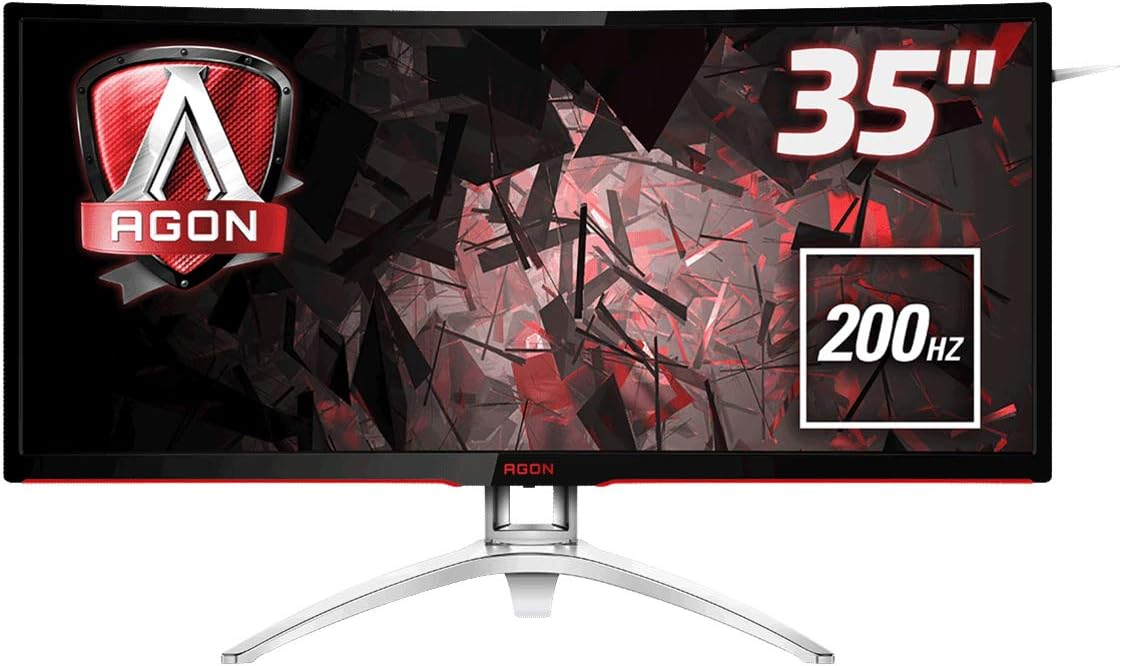 AOC AG352QCX 35" MVA Matt Black,Silver computer monitor