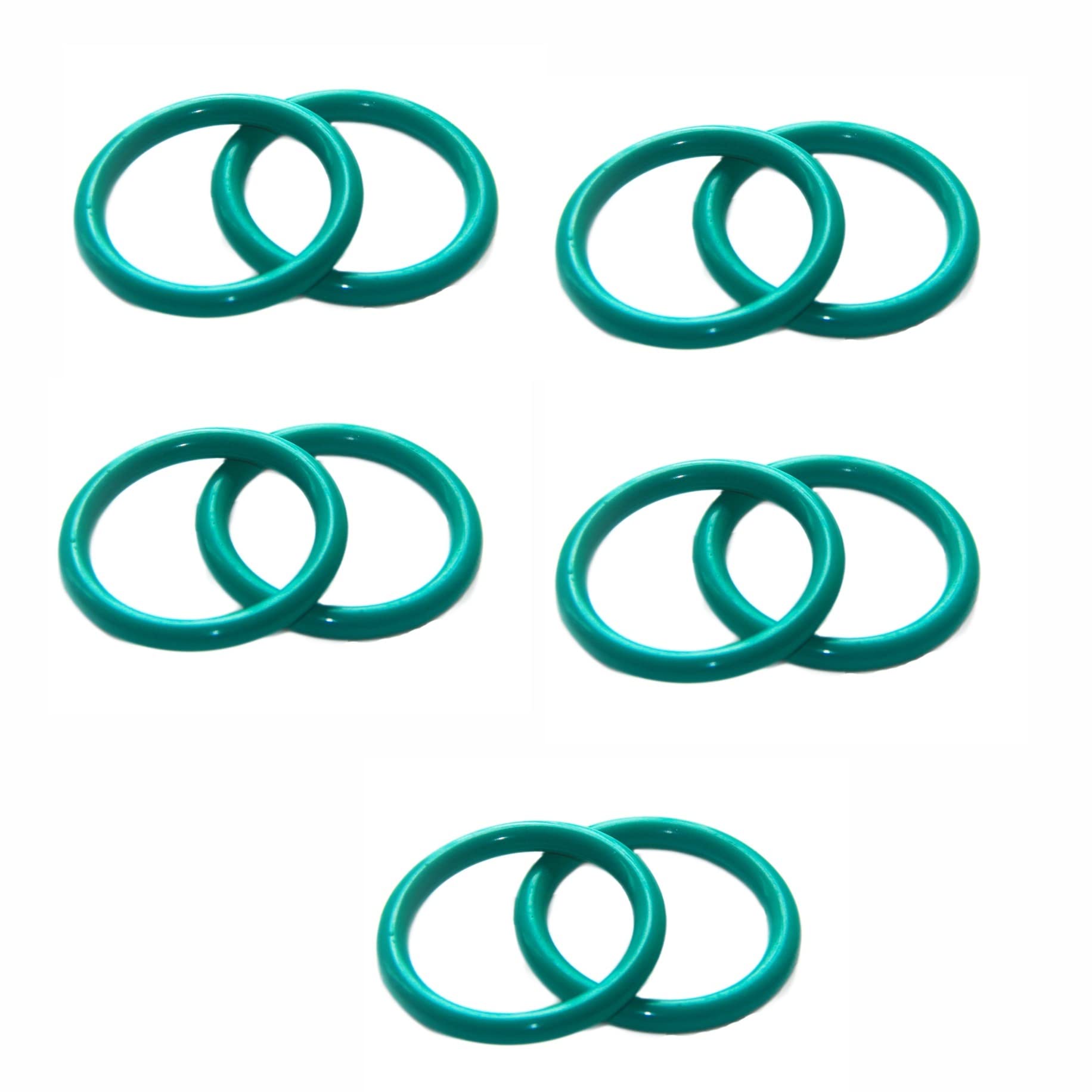 LKLNCXC Oil seal CS 4mm O Ring Seal 10pcs, Fluorine Rubber Oil Washer Gasket, FKM Sealing for Machinery