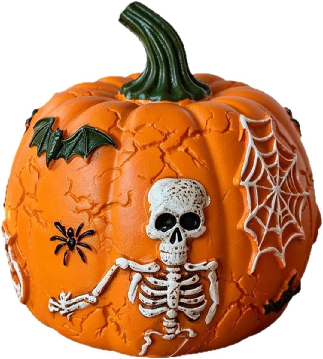 Halloweenowe Lampiony Dyniowe Upiorne Oświetlenie Imprezowe Vintage | Lampki Dyniowe LED Elektroniczne Do Nawiedzonego Domu, Pokoju Dziecięcego, Salonu, Sypialni, Przy Łóżku, Na Półkę, Do