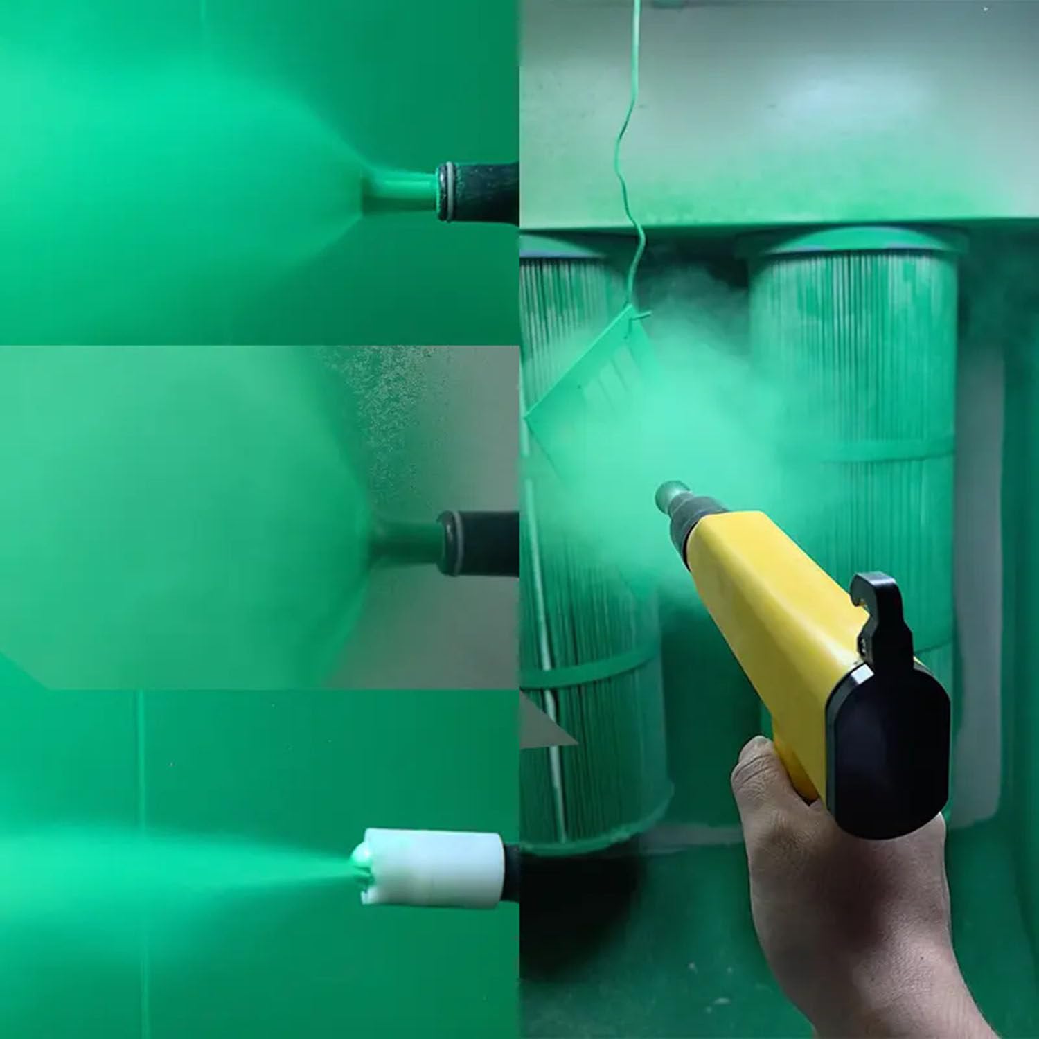 Portable Powder Coating Electrostatic Spray Gun Machine Portable Spray Gun Painter for Automotive Hardware Sports Equipment