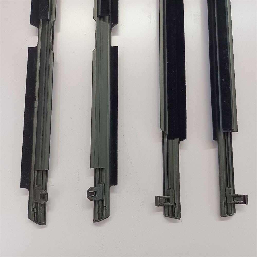Guarnizione per portiera auto 4 Pezzi Di Guarnizione In Gomma Per Finestrini Esterni Per Toyota Per RAV4 Per RAV-4 2009-2012 75720-0R020 Striscia Protettiva In Vetro Striscia Protettiva Vetri Vetro
