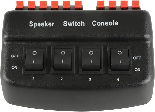 4 Way Loudspeaker Selector