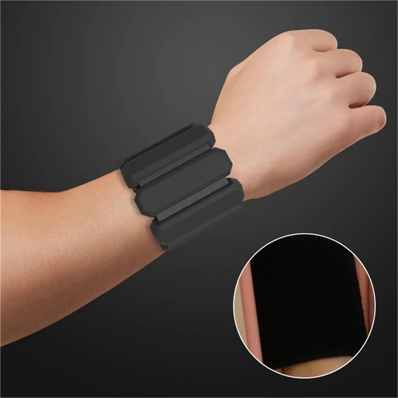 Gewichtsmanschetten 450/900g Yoga Fitness Handgelenk Gewichte Armband Silikon Einstellbare Ankle Straps Gym Protector Jogging Sport Übung Armbänder