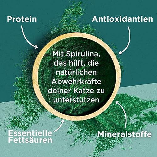 PURINA ONE DualNature mit Spirulina für ausgewachsene Katzen reich an Huhn Katzentrockenfutter 650g Beutel