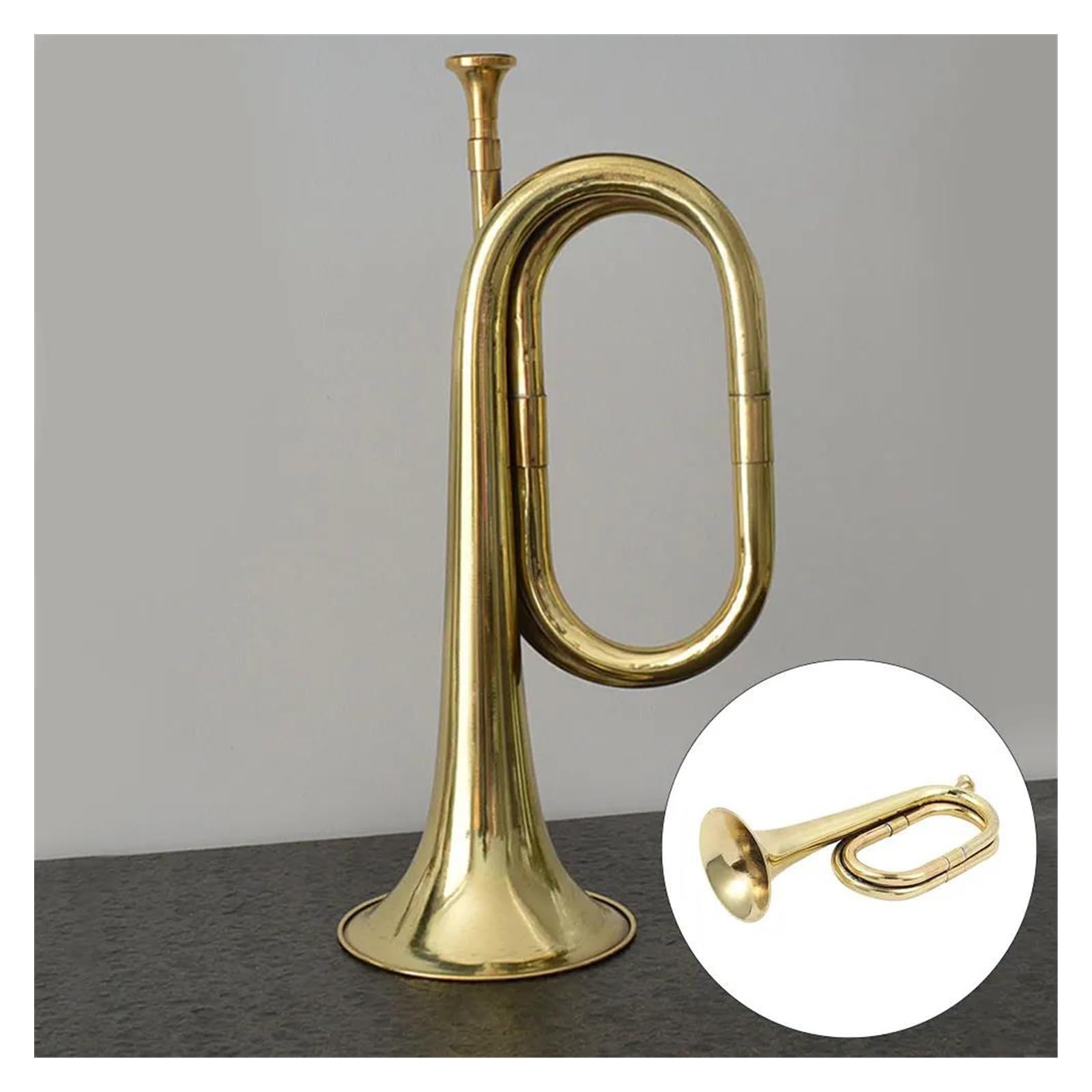 trąbka instrument Trąbka do instrumentów dętych tradycyjny róg ze stopu miedzi do instrumentów dętych profesjonalny róg ze stopu do instrumentów dętych