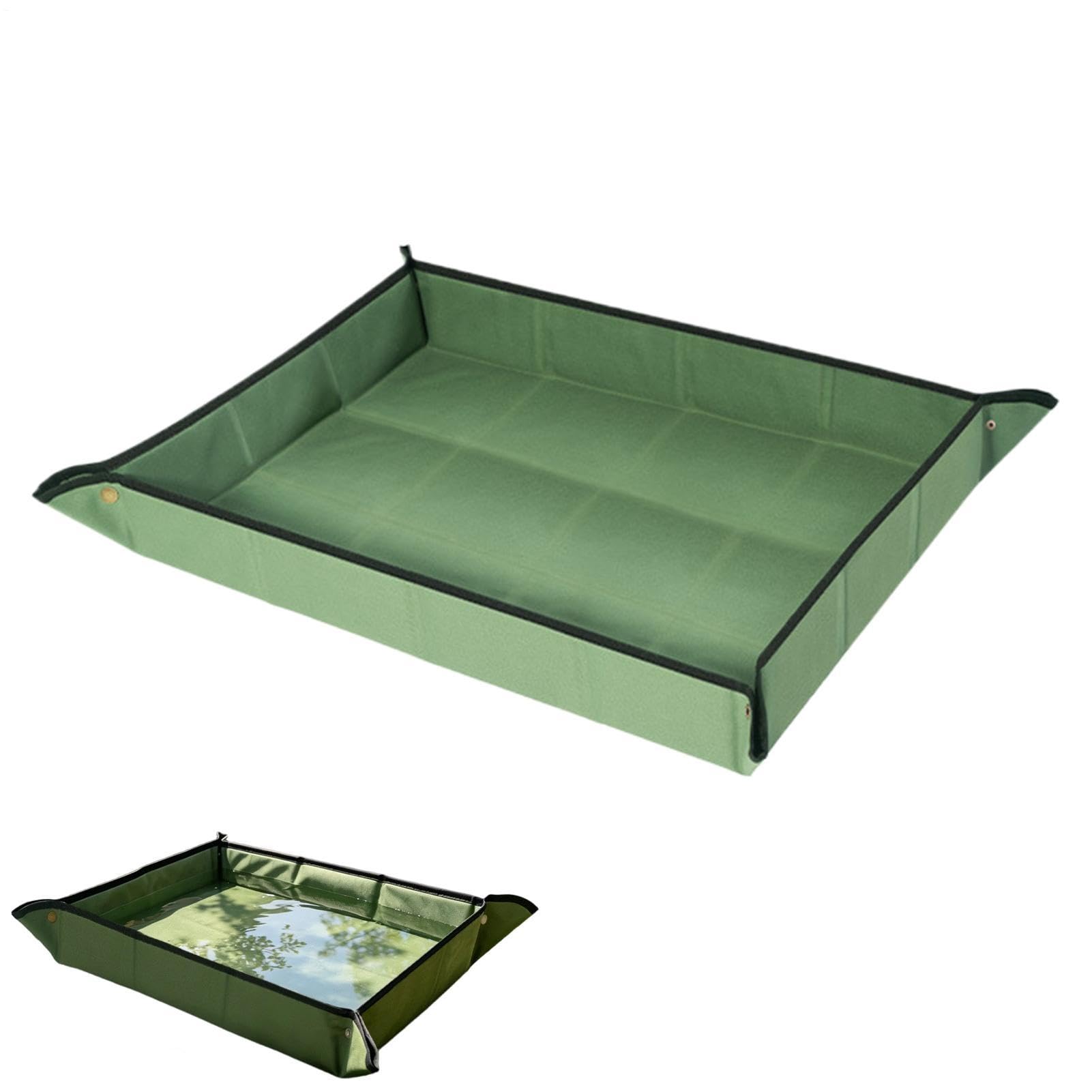 Tappetino Per Rinvaso Impermeabile Pieghevole Extra Large | Tappeto da giardinaggio per trapianto di piante Adatto A Giardino Cortile Patio Balcone Prato Casa Dormitorio Appartamento