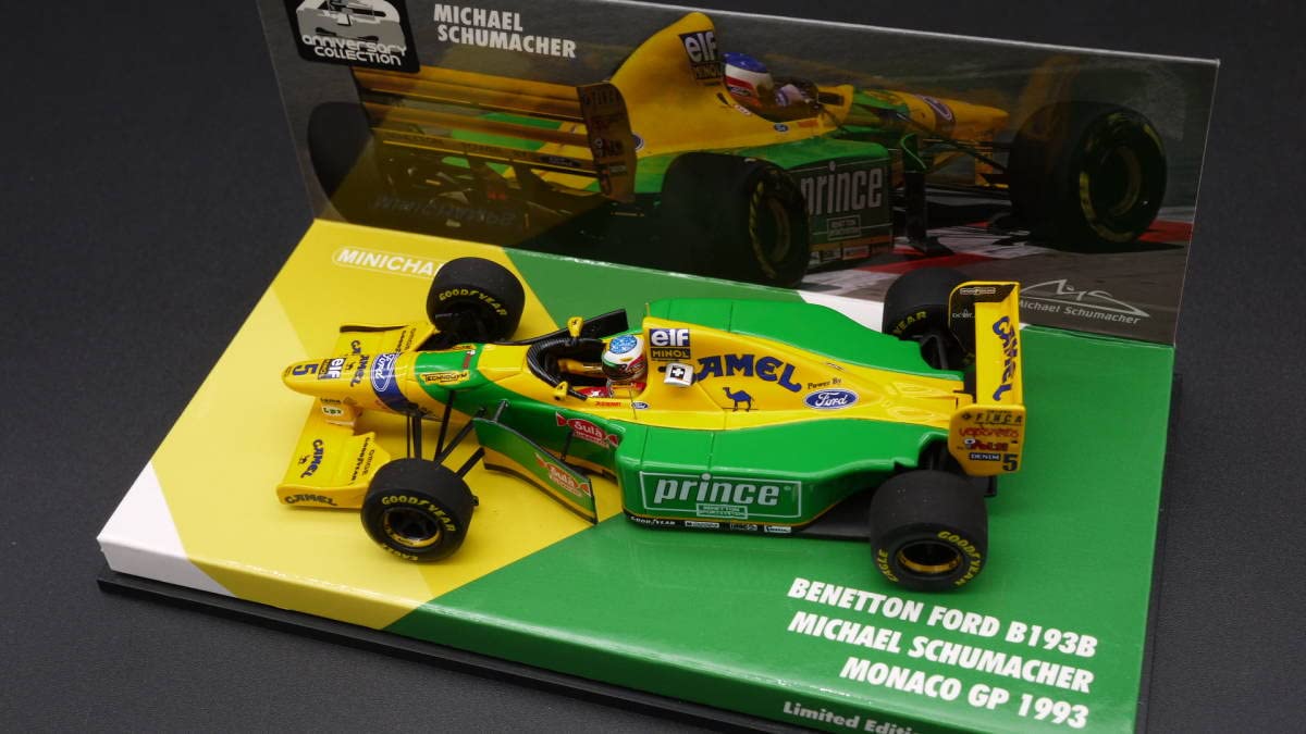 1/20 ベネトン B193B 1993 M.シューマッハ タミヤ改 1/20 ベネトン B193B 1993 M.シューマッハ タミヤ改 名車を振り返る