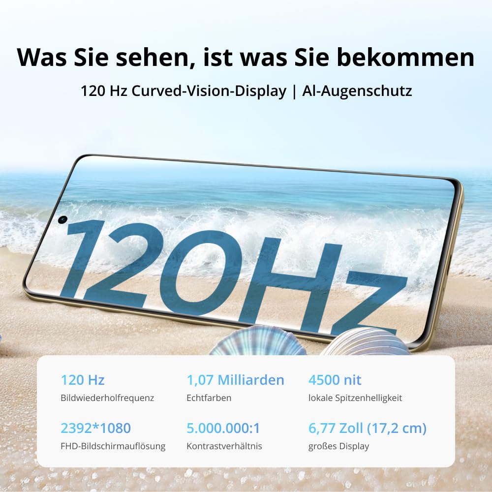 realme 14 Pro 5G Smartphone, 12+512GB, 50MP Sony IMX882 OIS Camera, Dimensity 7300, 120Hz Curved Display, IP69 Waterproof, 5260mAh Battery, 45W SUPERVOOC Fast Charging, Grey