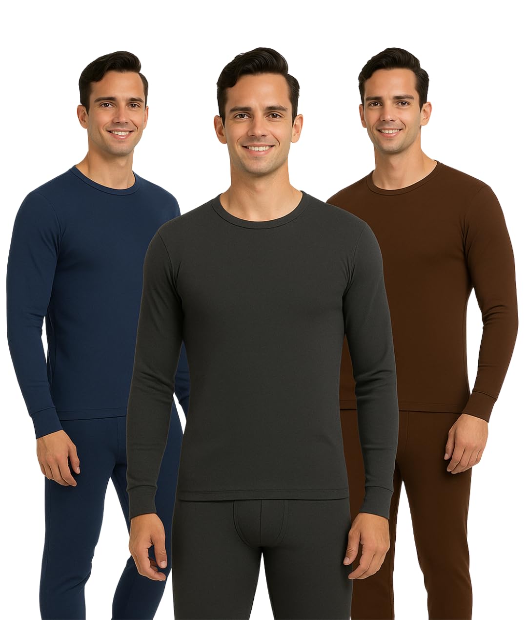 adesh anusaar Bunex Men’s Everyday Thermal Upper (Pack of 3) | Cozy & Lightweight Base Layer-picture-20