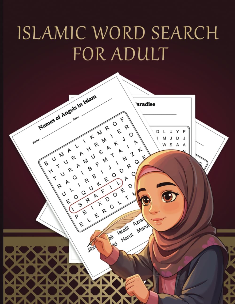 Islamic Word Search for Adults: Discover the Joy of Learning with Over 550 Unique Word Puzzles