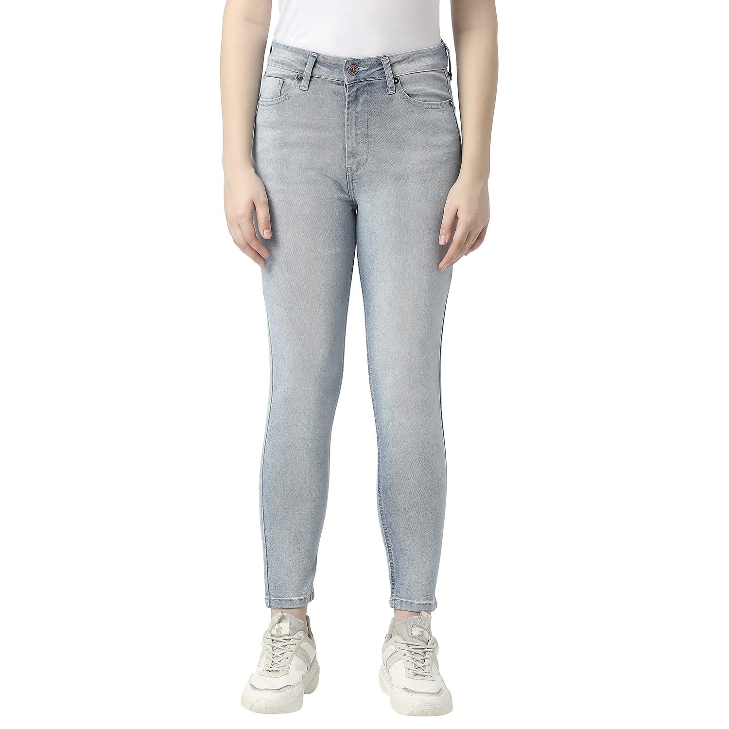 Women's Skinny Fit High Rise Jeans-image-39