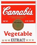 Cannabis Vegetable Extract - Soup Can Parody - Sticker/Decal (Marijuana/Pot/Stoner)