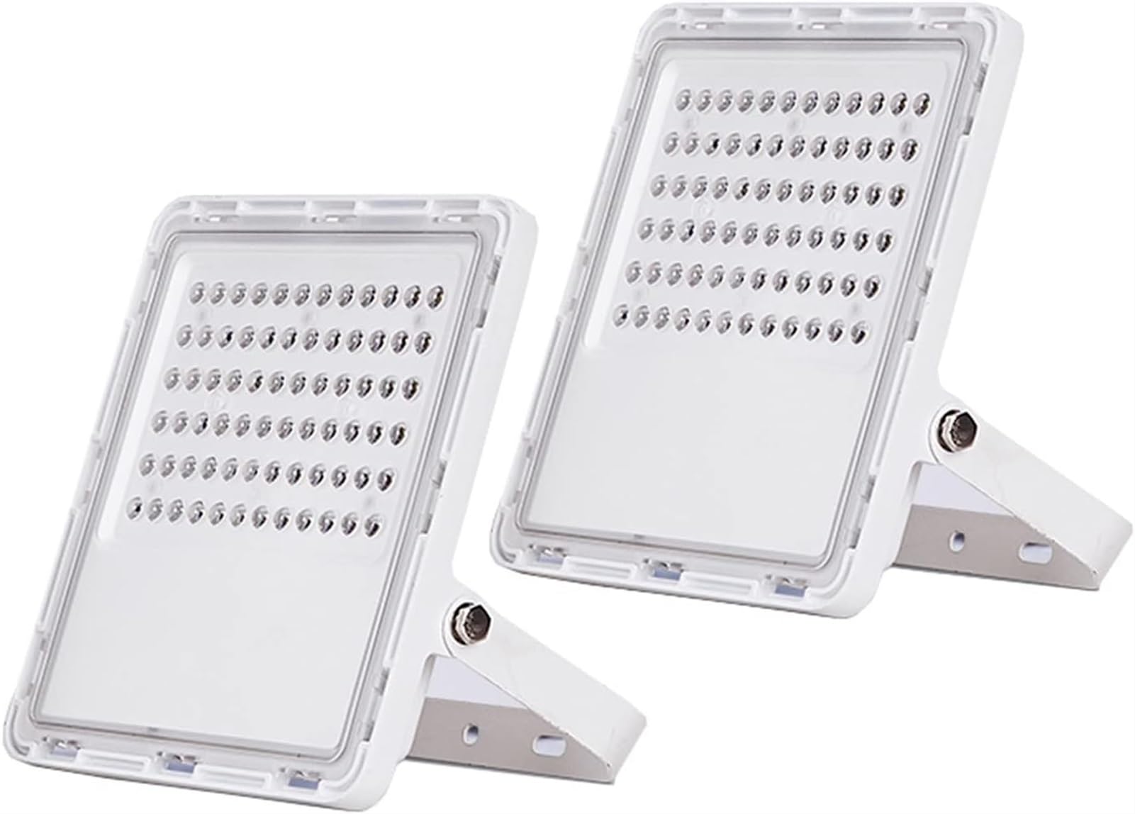 2 Pieces Led Flood Light Outdoor,120.82 Im/W Waterproof Security Light,50W