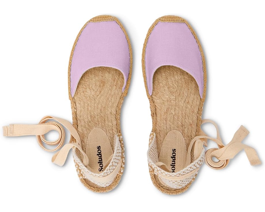 Soludos Lauren Lace Up Espadrille - Top View